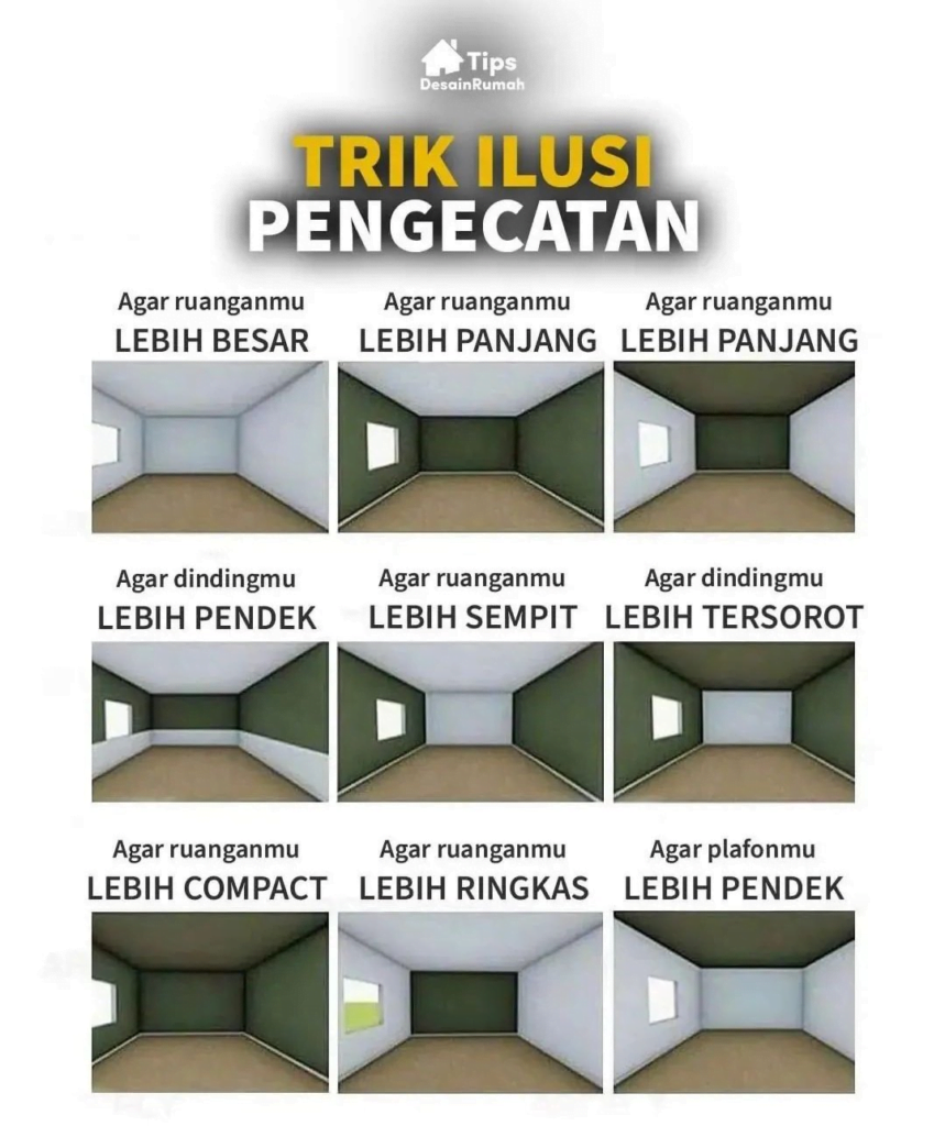 Trik Ilusi Pengecatan