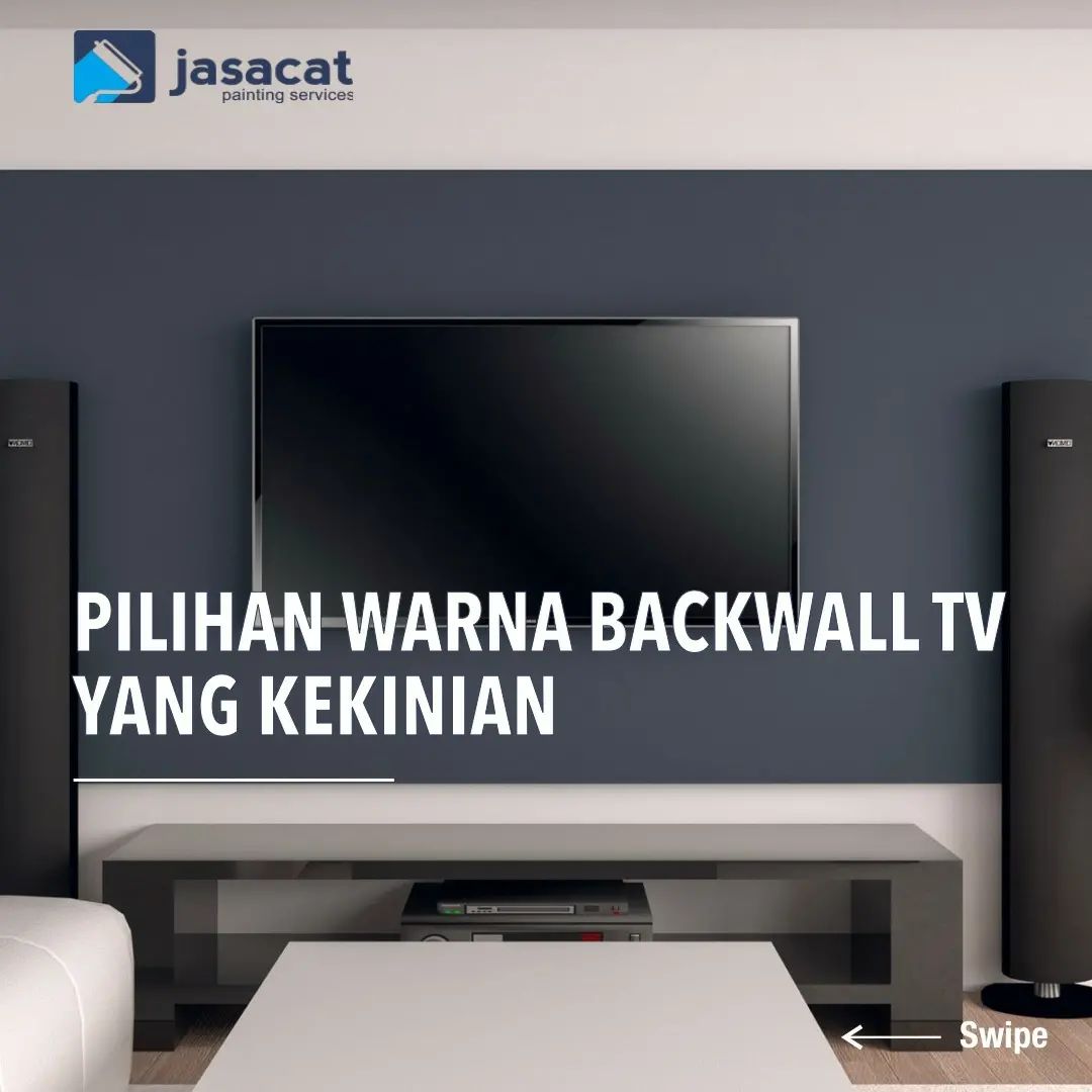 Pilihan Warna Backwall TV