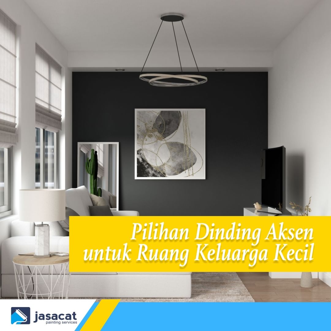 Pilihan Dinding Aksen Ruang Keluarga