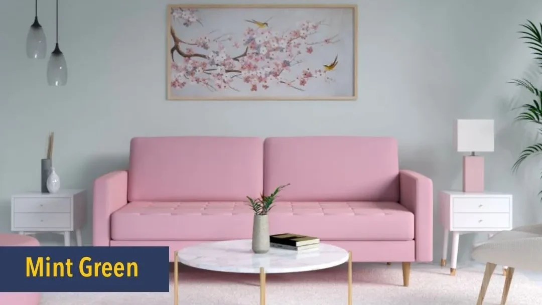 Warna Cat Sofa Pink