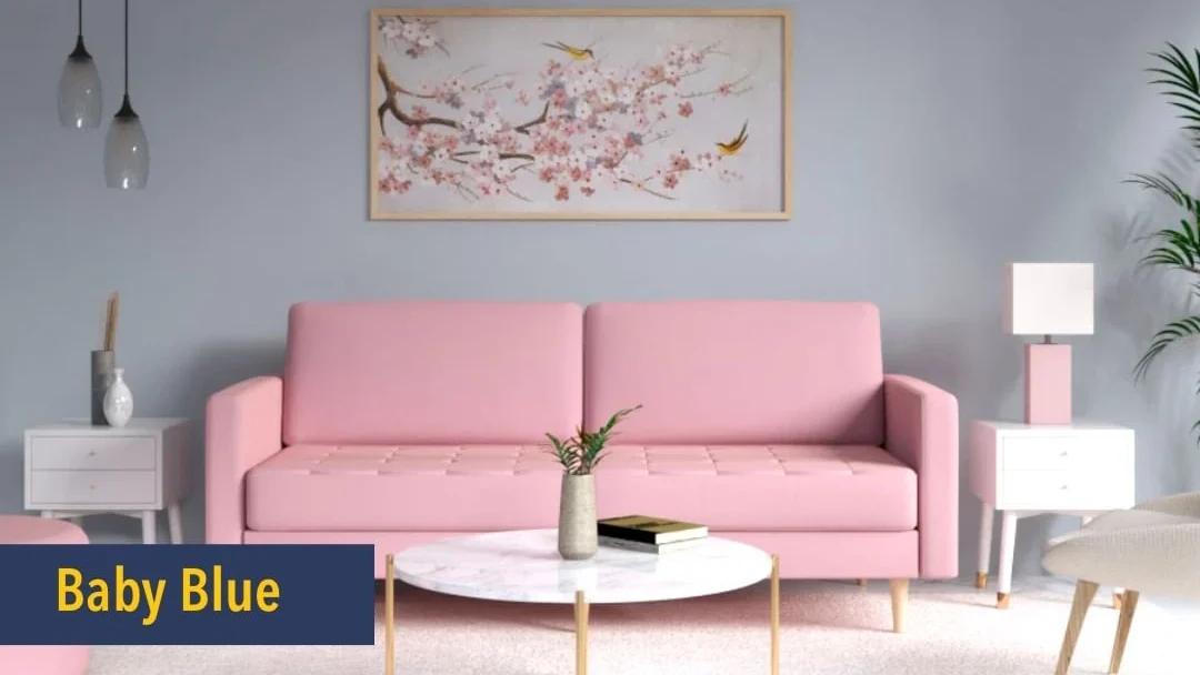 Warna Cat Sofa Pink