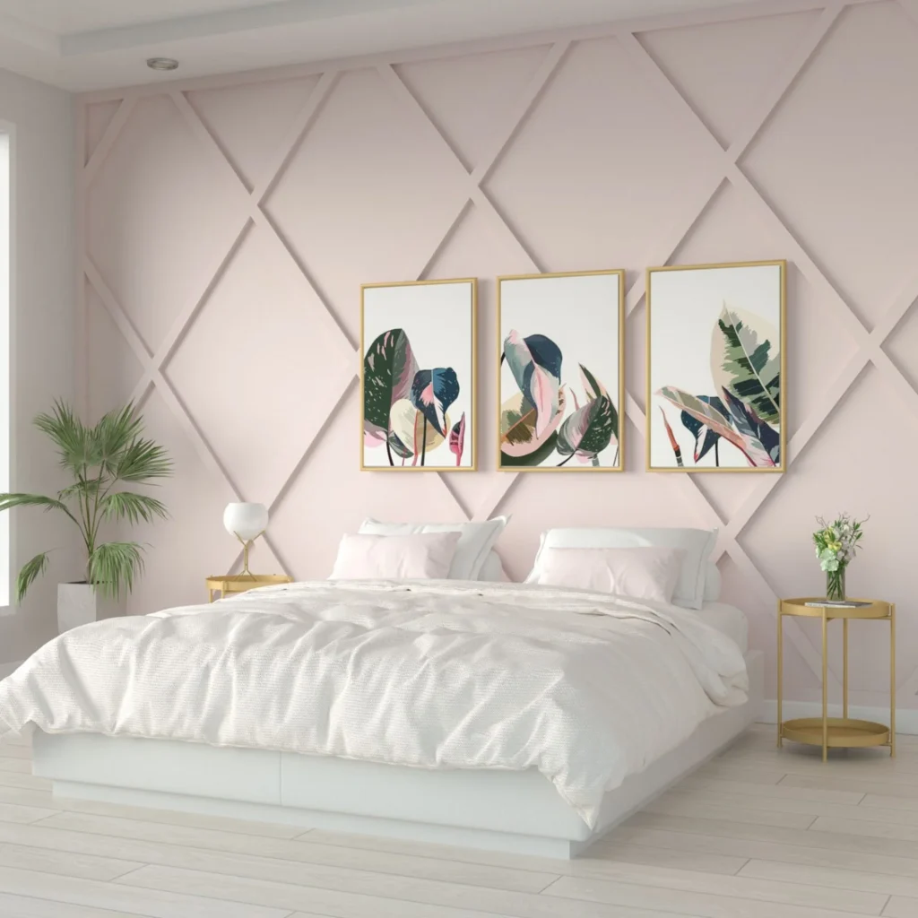 Kamar Tidur Warna Pink