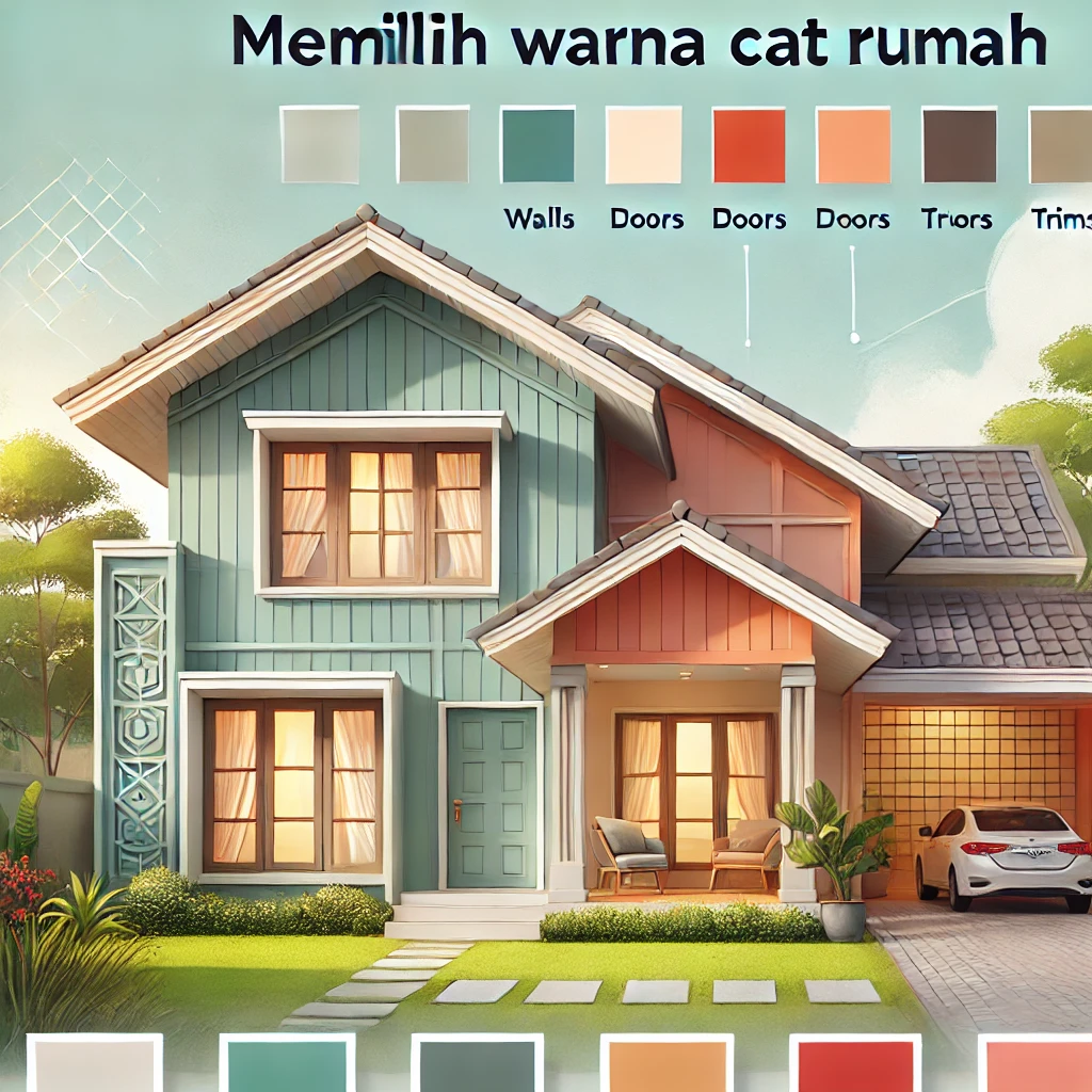 Tips Jitu Memilih Warna Cat Rumah yang Elegan