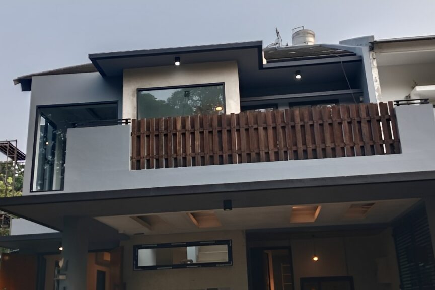 pengecatan rumah Puri Town House Bintaro