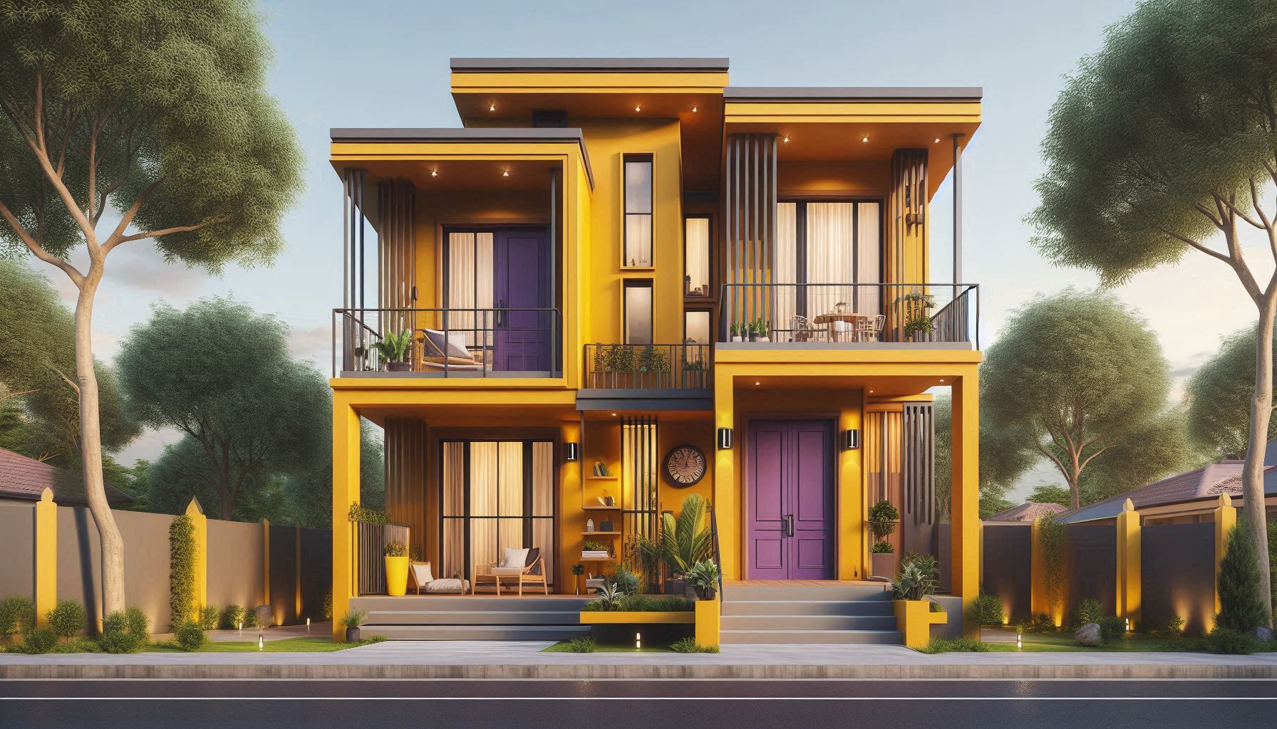 Konsultan Warna Profesional untuk Mansion Di Tangerang Selatan