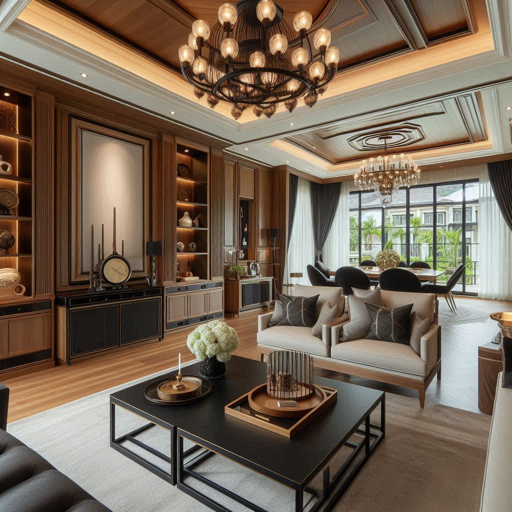 Inspirasi Cat Interior yang Serasi dengan Furnitur Custom Premium