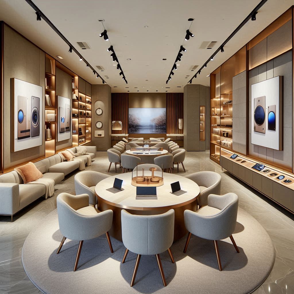 Pengecatan Showroom Elektronik High-End di Pondok Indah
