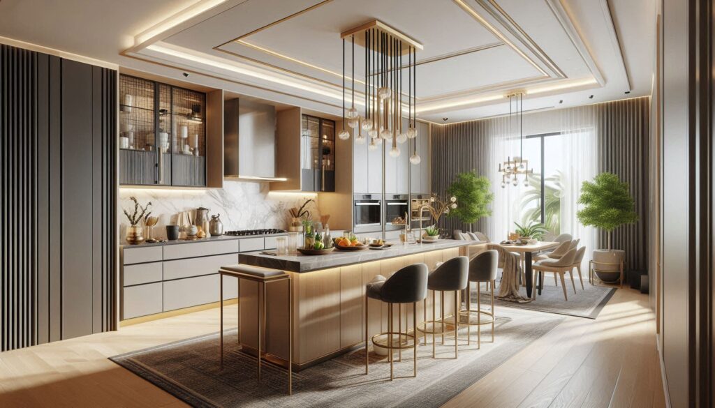warna lux untuk dapur