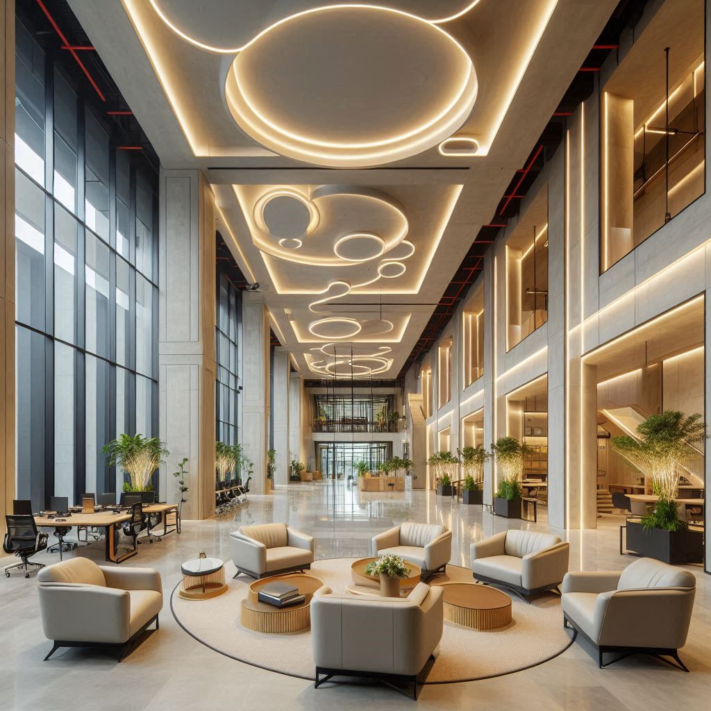 cat interior gedung R&D