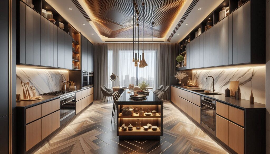 warna lux untuk dapur