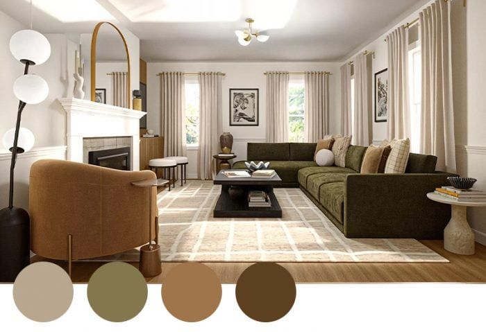 Warna Cat Interior Mewah