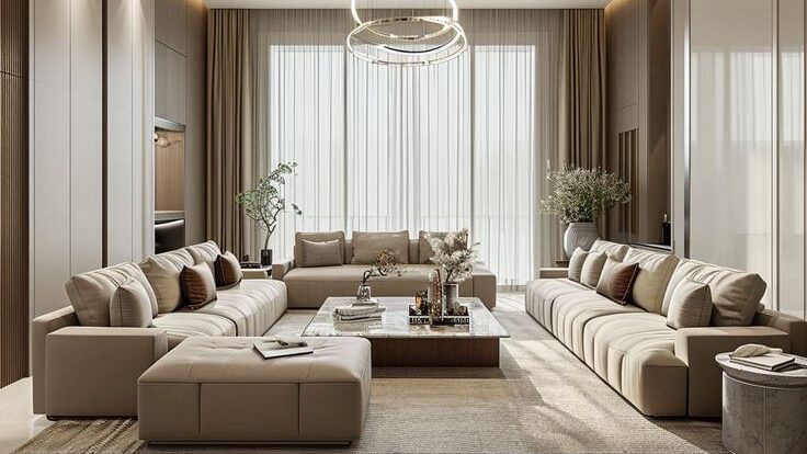 Cat interior Sudirman Suites