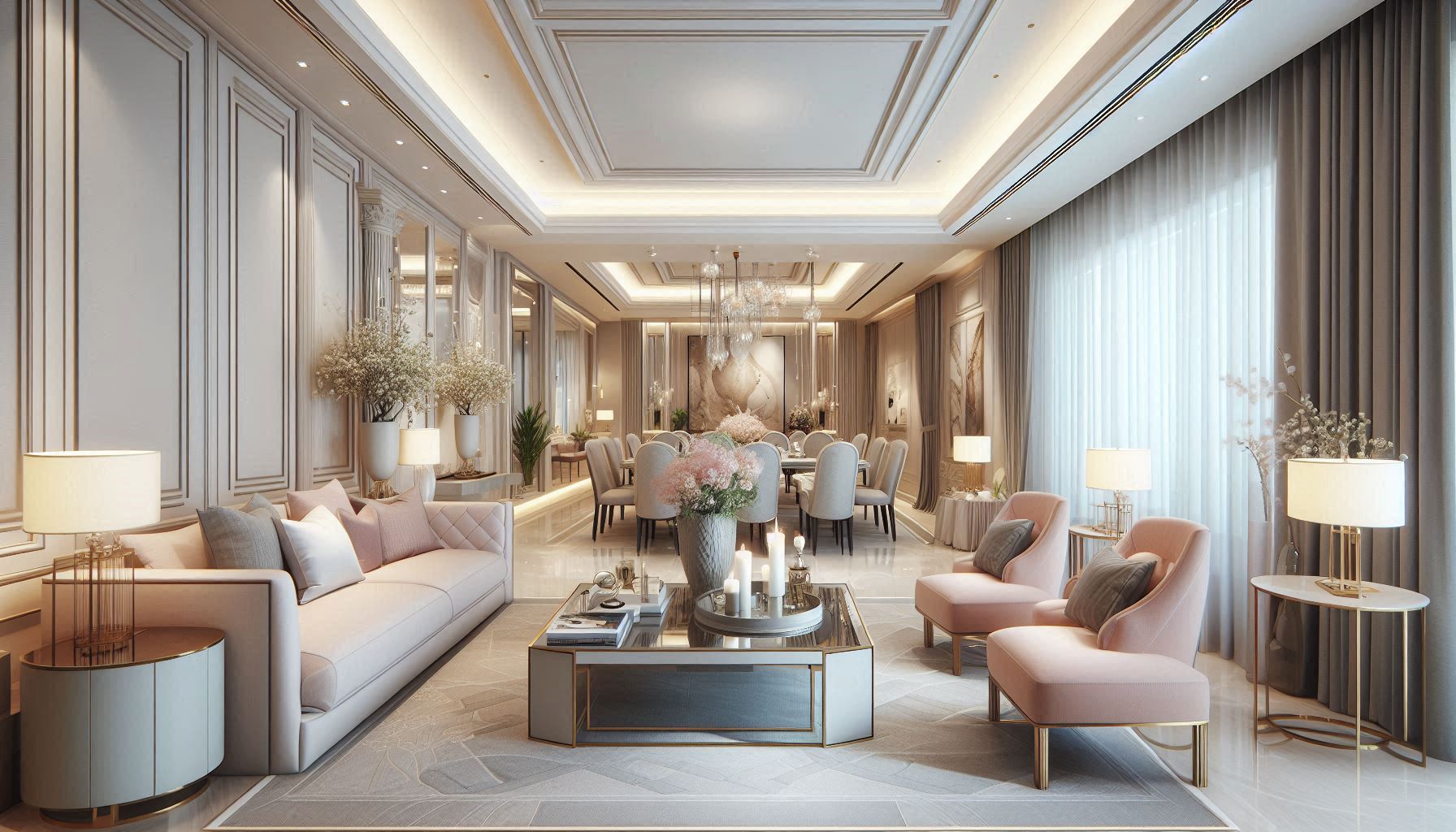 Inspirasi Warna Interior High-End untuk Rumah Elite di Pondok Indah