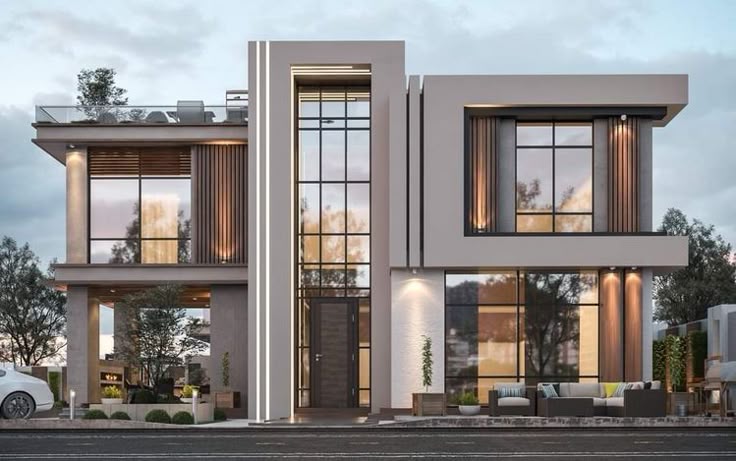 Cat rumah kontemporer BSD City