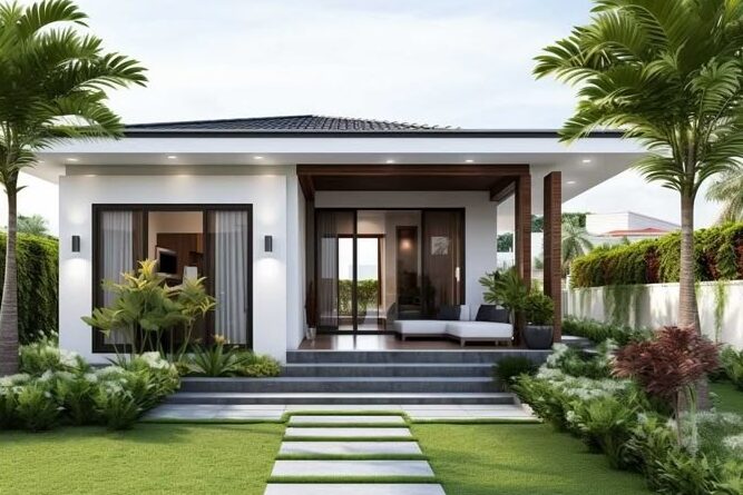 Cat rumah Bintaro Emerald