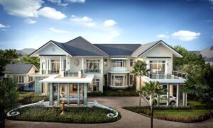 Warna Earth Tone untuk Cat Rumah Raffles Residence