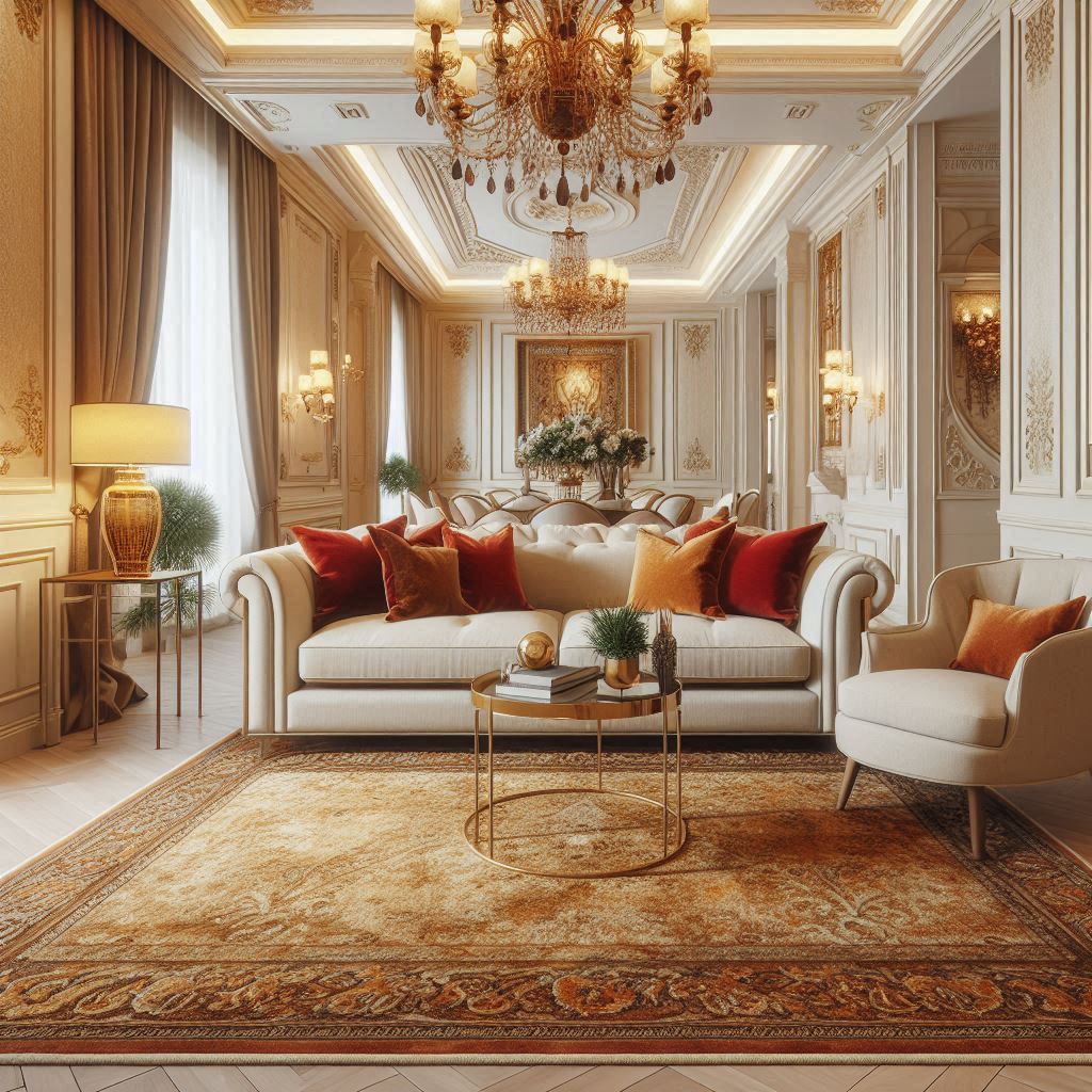 Interior Mewah Depok Townhouse dengan Palet Warna Hangat