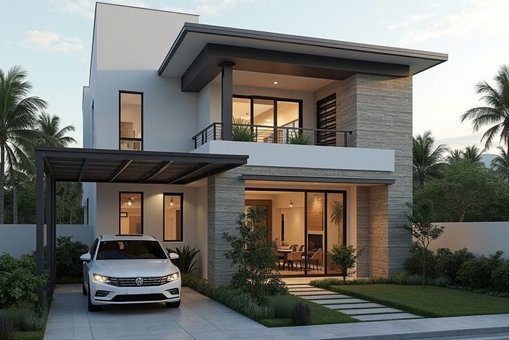 Cat Rumah Elite Gandaria Bernuansa Hangat