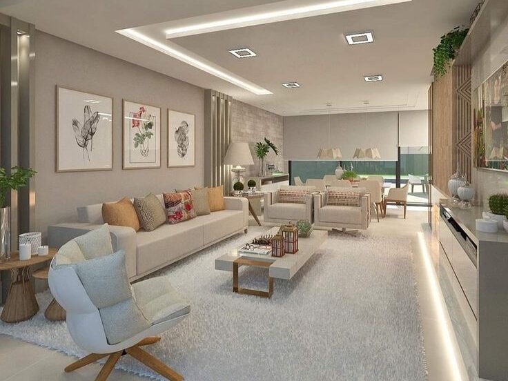 Cat Interior Elite Menteng dengan Desain Modern