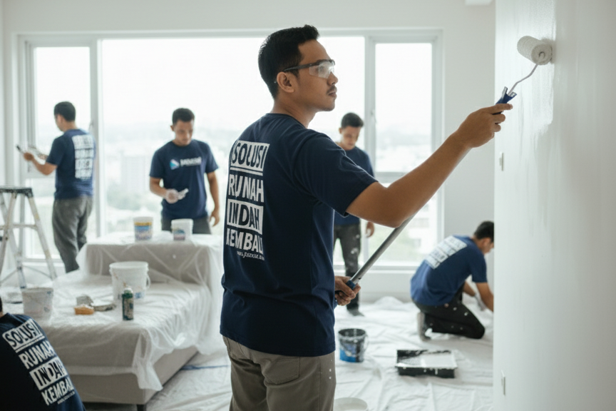 Jasa cat interior Senopati