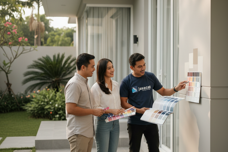 harga jasa cat Kebayoran