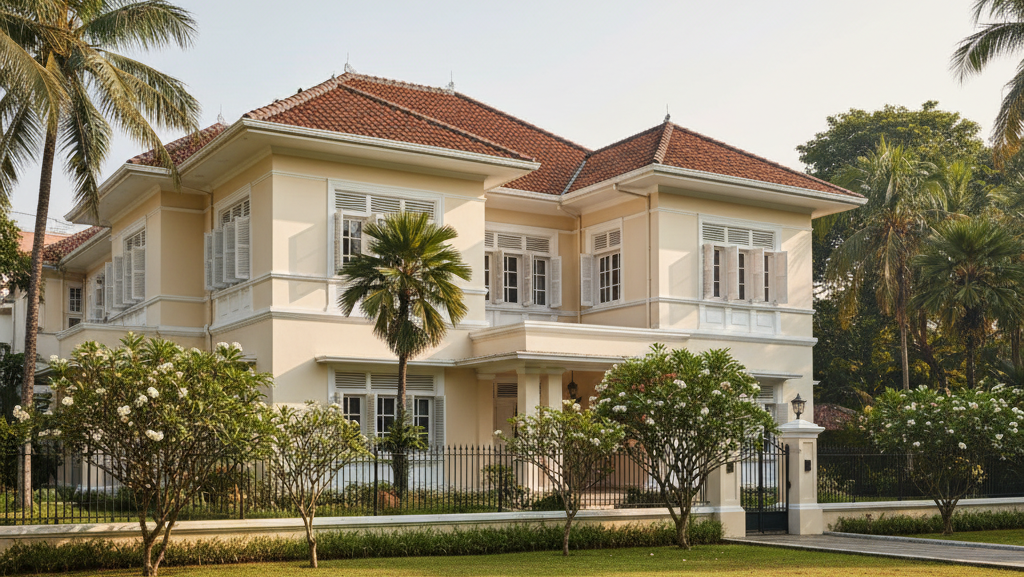 Jasa Cat Eksterior Menteng untuk Hunian Klasik Mewah