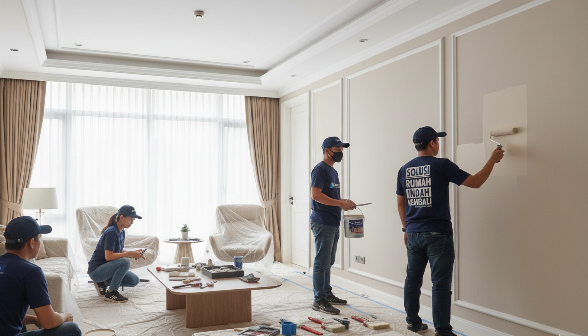 Cat Interior Modern Mega Kuningan untuk Gaya Urban