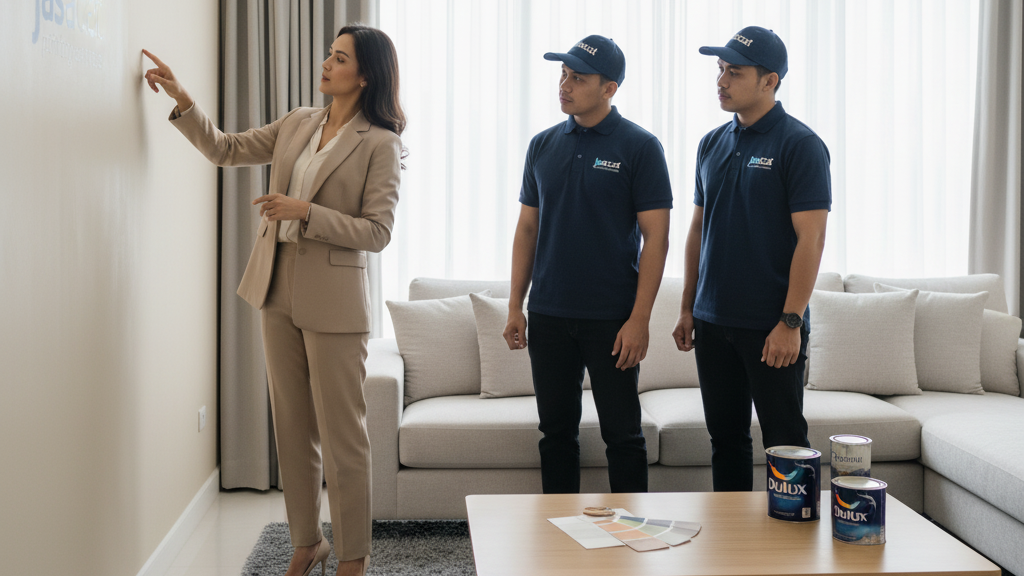 Cat Interior Luxury Permata Hijau