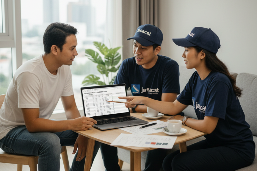 Jasa cat apartemen Kuningan