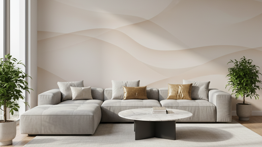 Cat Tekstur Alam Sutera dengan Desain Unik