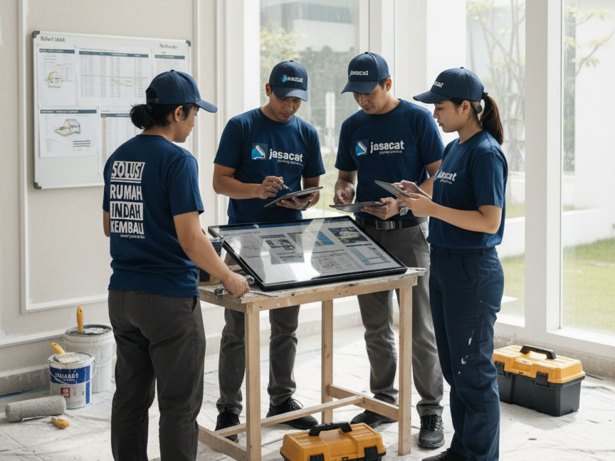 Jasa cat dinding Setiabudi